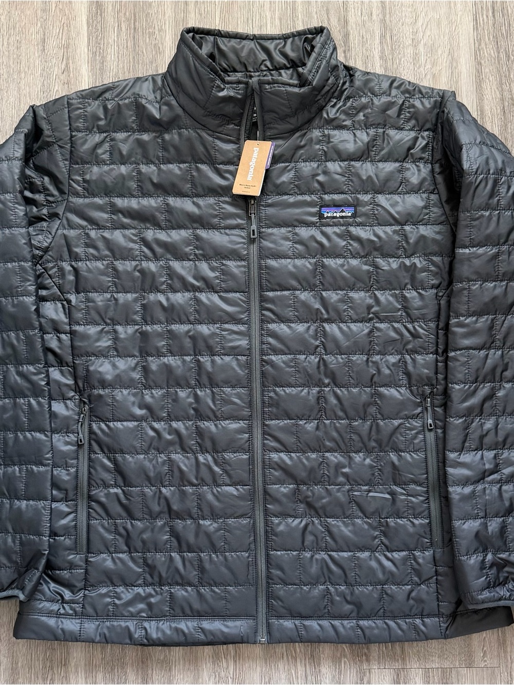 NWT Patagonia Nano Puff Jacket Men’s XXL Dark Grey Gray Puffer Coat $90 Off MSRP